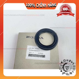 Phốt cốt bánh sau vario click, air blade, lead, adv, pcx, shvn chính hãng honda indo - 91204k59a11
