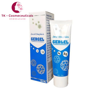 Gel bôi ngoài da gergel giúp làm sạch da, sát khuẩn, dưỡng ẩm làm mềm da - 25g