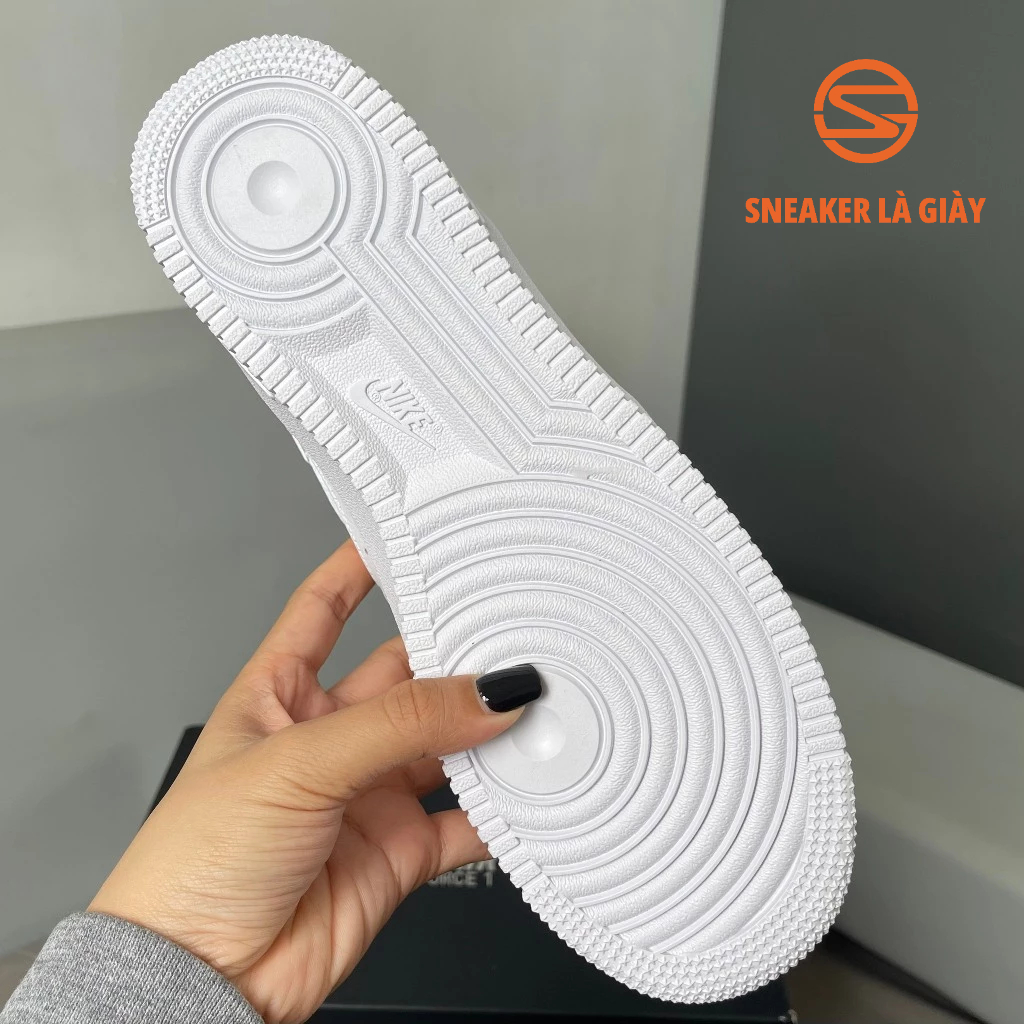 Giày Air Force 1 07 LV8 White Dark Marina Blue FB8971-100 AF1 WHITE BLUE - BẢN CAO CẤP FULLBOX