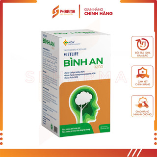 Vietlife Bình An - Viên uống nano dược liệu An nãp Bình tâm Hoạt huyết