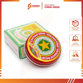 CAO SAO VÀNG TW3 - Cao Xoa Nhức Đầu, Đau Bụng, Say Tàu Xe, Sổ Mũi, Côn Trùng Đốt, Cảm Cúm, Dầu Cù Là (Hộp 3g)