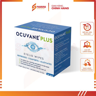 Miếng gạc lau mi mắt ocuvane plus - hungary - chuyên dùng ngứa mi, demodex bờ mi