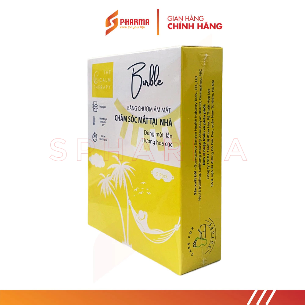 Miếng chườm ấm mi mắt The Calm Therapy - Cosmos và Burble