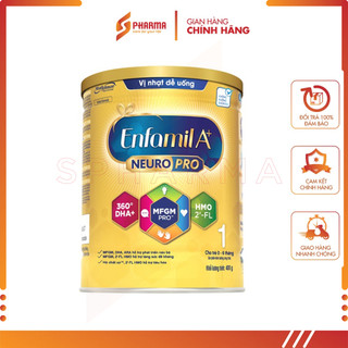 Sữa bột enfamil a+ neuropro 1 với 2’-fl hmo - mead johnson – 400g