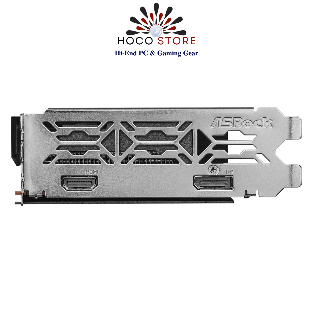 Card màn hình VGA ASROCK Radeon RX 6500 XT Phantom Gaming D 4GB OC 4GB GDDR6 | Hoco Store PC