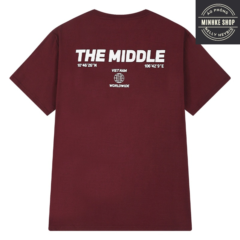 Áo phông Nelly màu đỏ vang , nhiều mẫu đẹp