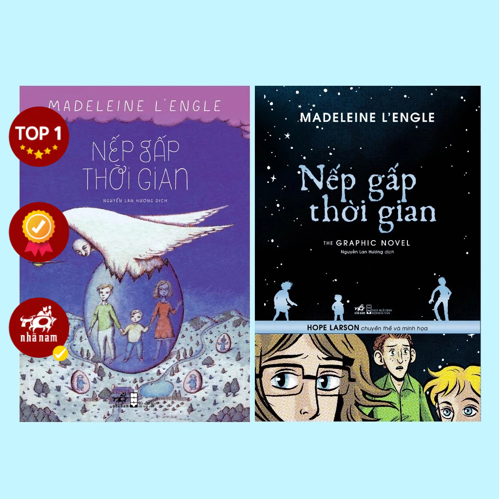 Sách - Combo Nếp gấp thời gian (Madeleine L’Engle - Hope Larson) (Nhã Nam)