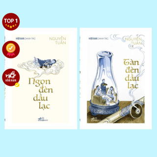 Sách - Combo Ngọn đèn dầu lạc - Tàn đèn dầu lạc (Nguyễn Tuân) (Việt Nam danh tác) (Nhã Nam)