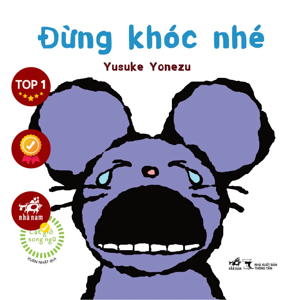 Sách - Combo Lật giở tương tác song ngữ: Đừng khóc nhé - Măm măm măm - Chia sẻ nào