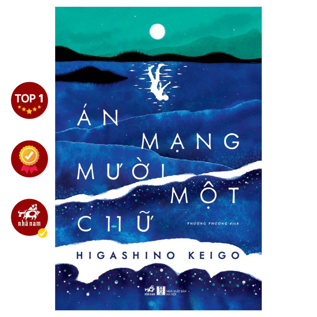 Sách - Án mạng mười một chữ (Higashino Keigo)