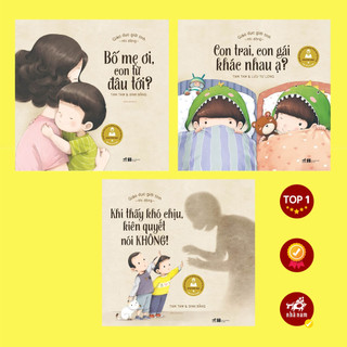 Sách - Bộ Giáo dục giới tính nhi đồng (03 cuốn)