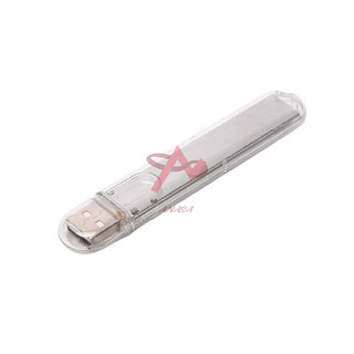 Đèn LED Gắn Cổng USB 8 Bóng Sáng Ấm