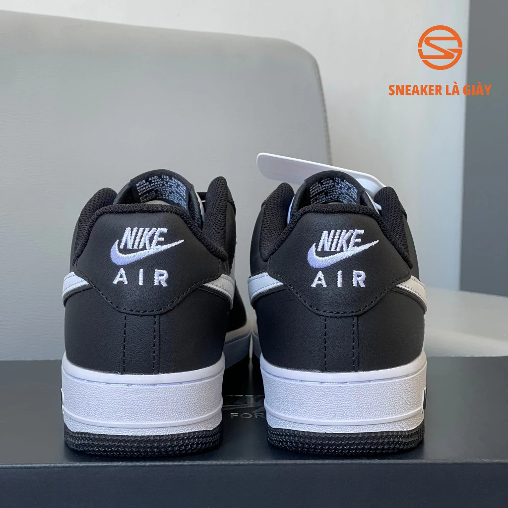 Giày Air Force 1 07 Panda DV0788-001 AF1 BLACK WHITE Gót Đen - BẢN CAO CẤP FULLBOX