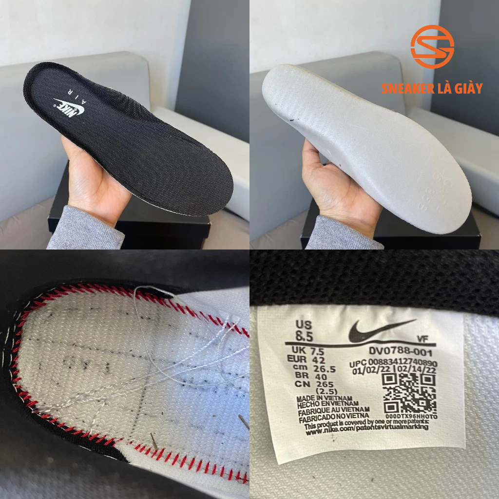 Giày Air Force 1 07 Panda DV0788-001 AF1 BLACK WHITE Gót Đen - BẢN CAO CẤP FULLBOX