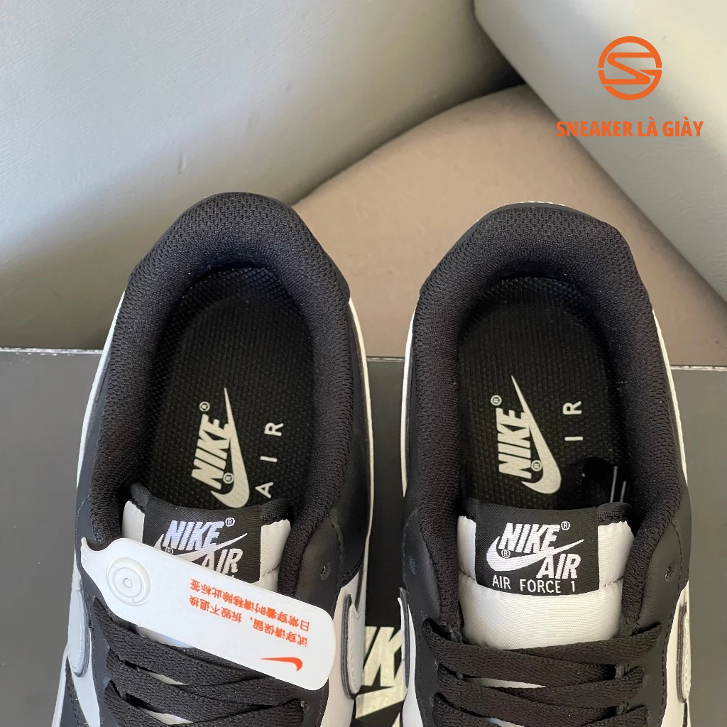 Giày Air Force 1 07 Panda DV0788-001 AF1 BLACK WHITE Gót Đen - BẢN CAO CẤP FULLBOX