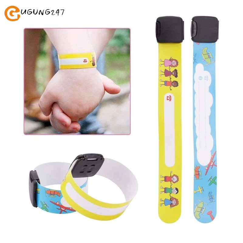 Thẻ tên đeo tay - Vòng đeo tay ghi tên, thông tin trẻ nhỏ đảm bảo an toàn tránh mất lạc