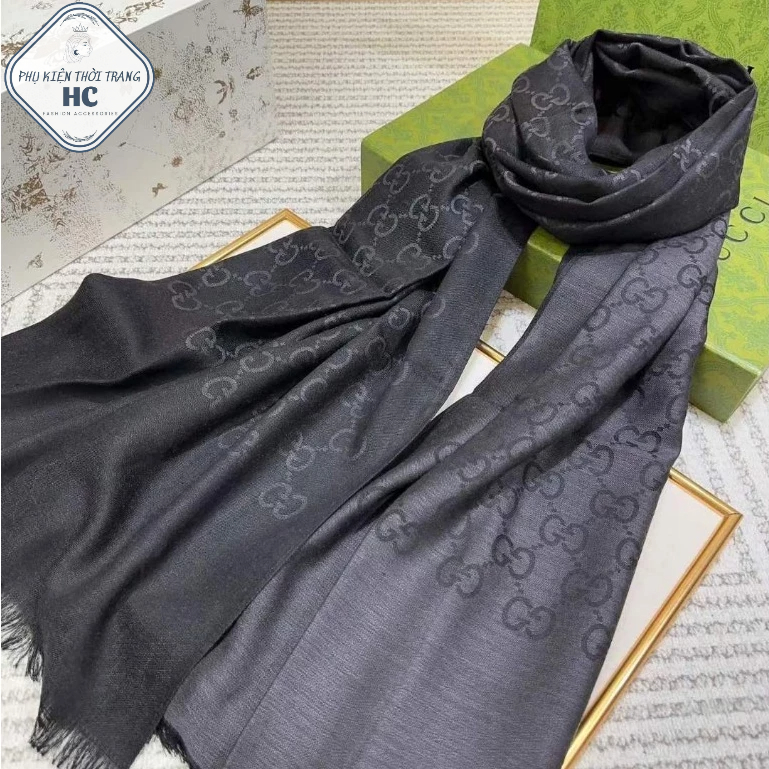 Khăn choàng lụa thời trang thu đông thương hiệu cao cấp
