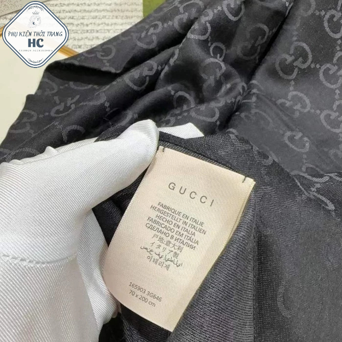 Khăn choàng lụa thời trang thu đông thương hiệu cao cấp