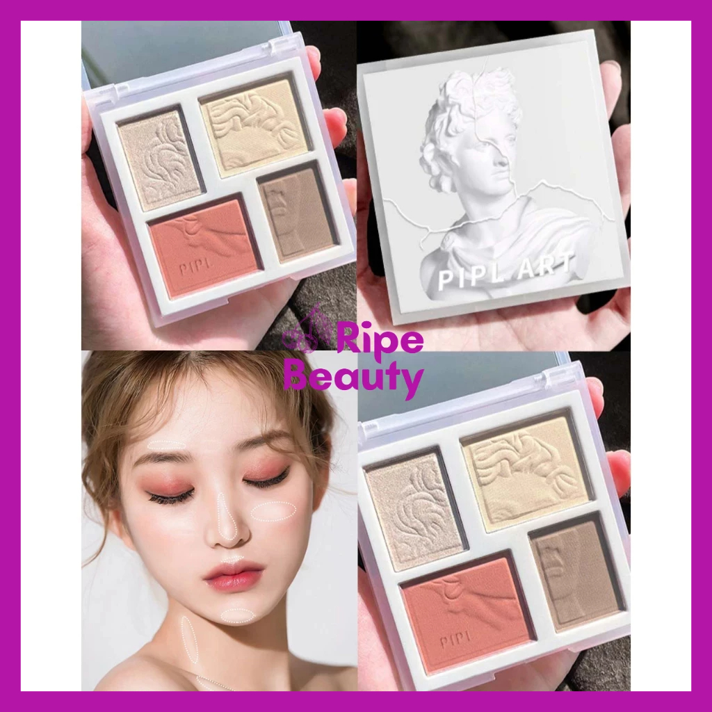 Phấn Bắt Sáng Tạo Khối MINSHZEE PIPL Trang Điểm Tự Nhiên