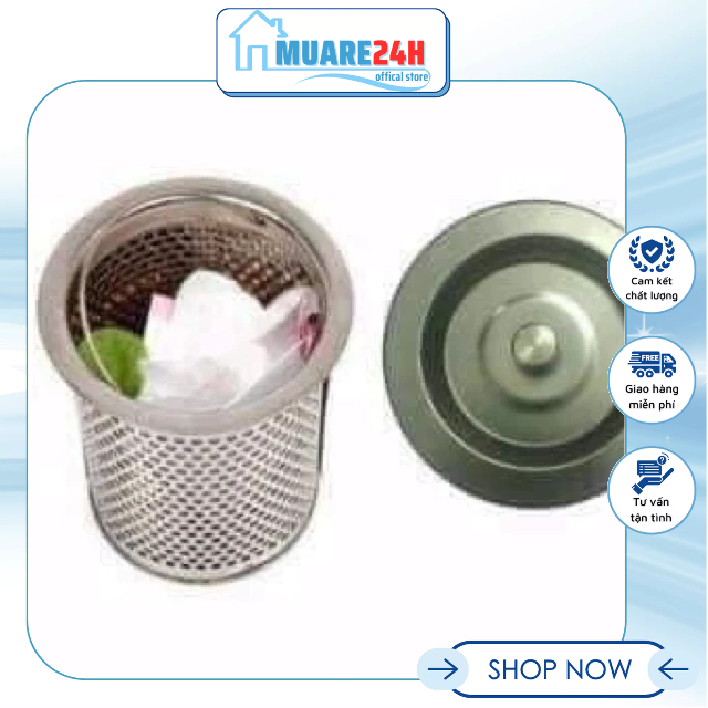 Giỏ lọc rác inox bồn rửa bát