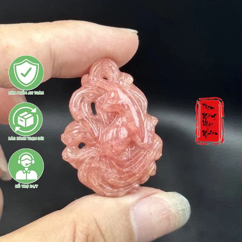 Mặt hồ ly chúa phong thuỷ ☯ Mệnh hoả, thổ ☯ Hộ Thân, Bình An, Tài Lộc, May Mắn, Tình Duyên, Vạn Sự Hanh Thông