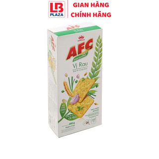 Bánh cracker vị rau AFC Dinh Dưỡng hộp 172g