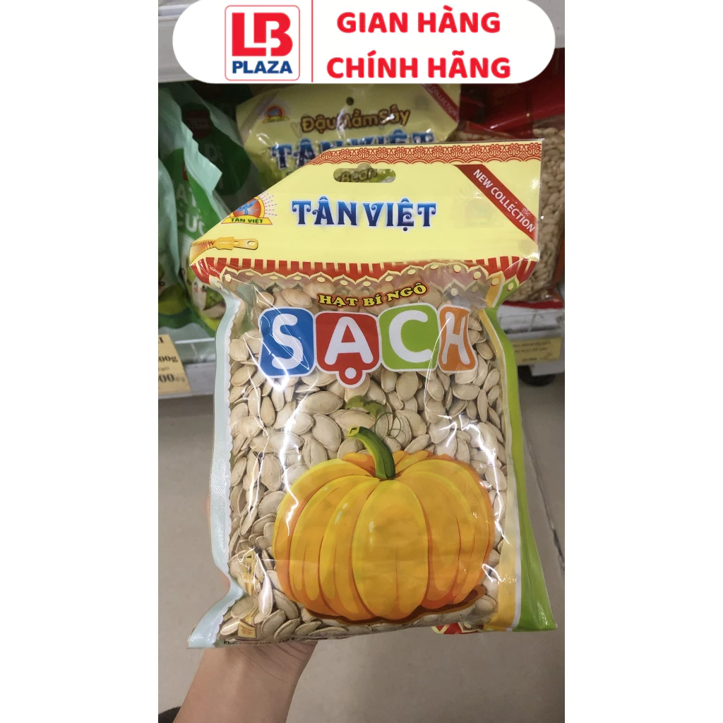 Hạt bí ngô sạch Tân Việt 350g