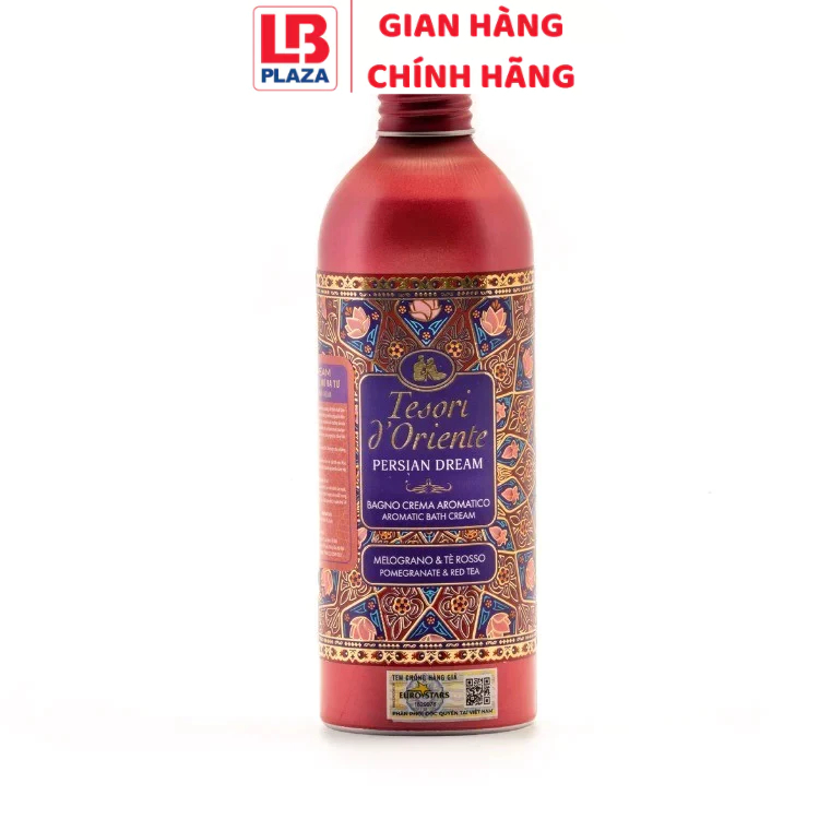 Sữa tắm Tesori 500ml giấc mơ Ba Tư