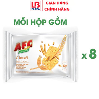 Bánh cracker lúa mì AFC Dinh Dưỡng hộp 172g