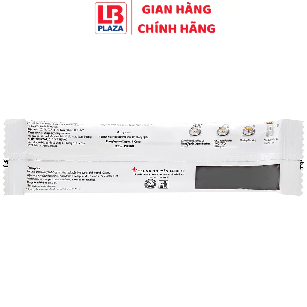 Cà phê hòa tan Passiona 4in1 224g