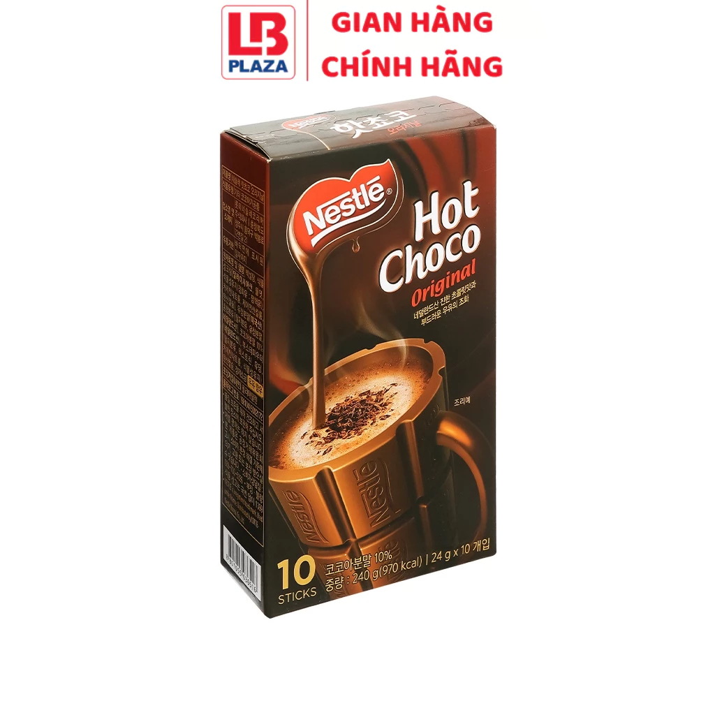 Bột ca cao Nestlé Hot Choco Original hộp 240g