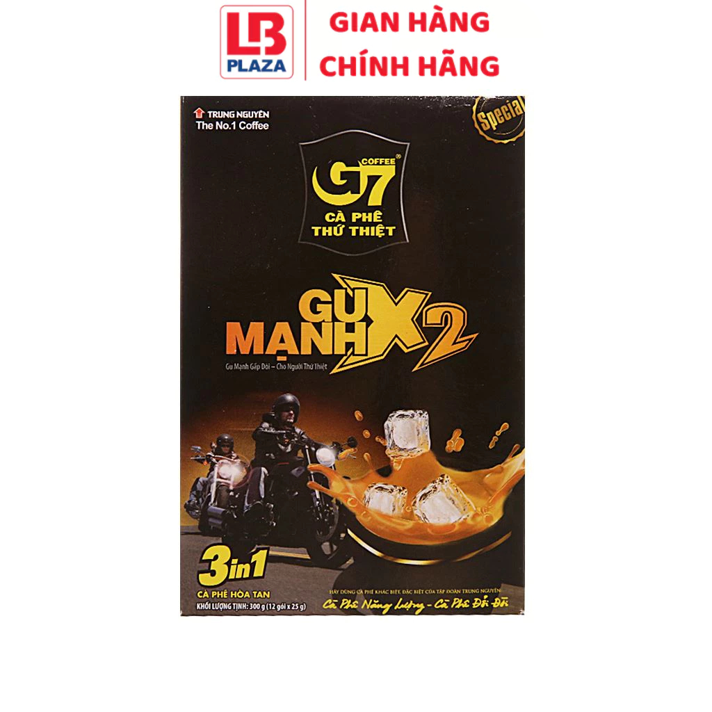 Cà phê sữa G7 gu mạnh X2 300g