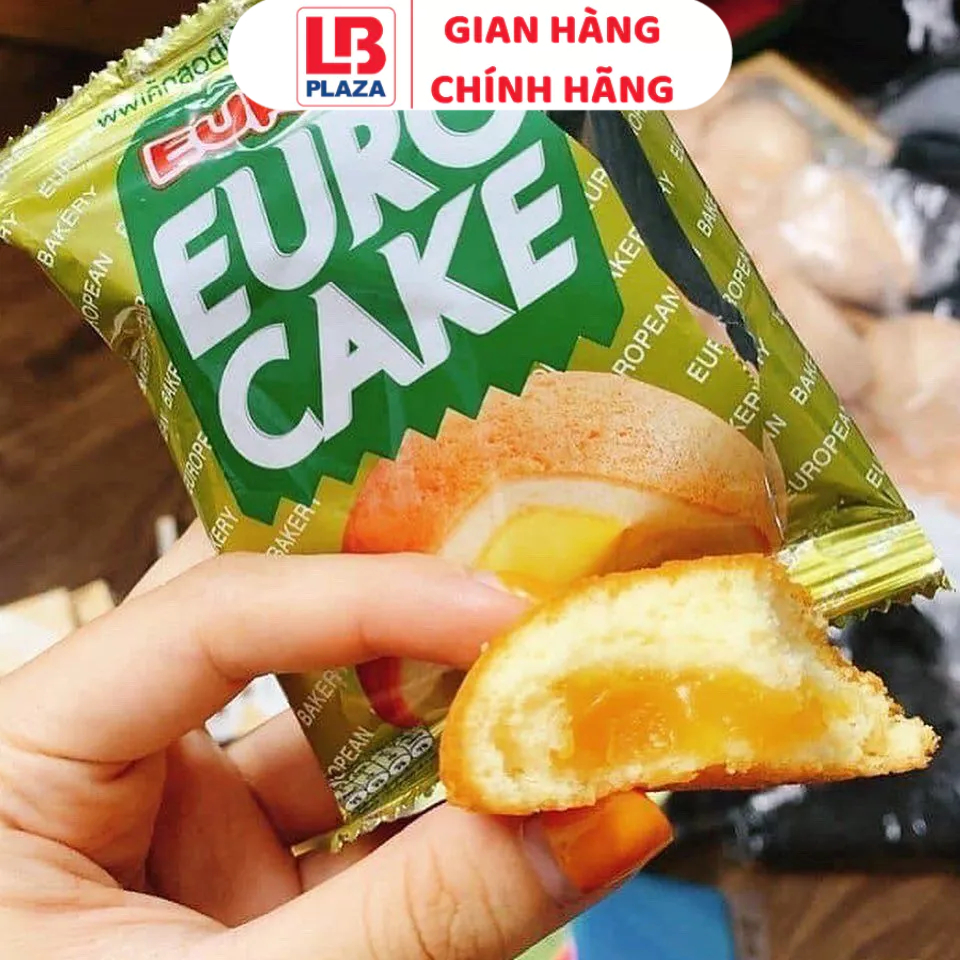 BÁNH TRỨNG THÁI EURO CUSTARD CAKE HỘP 204G
