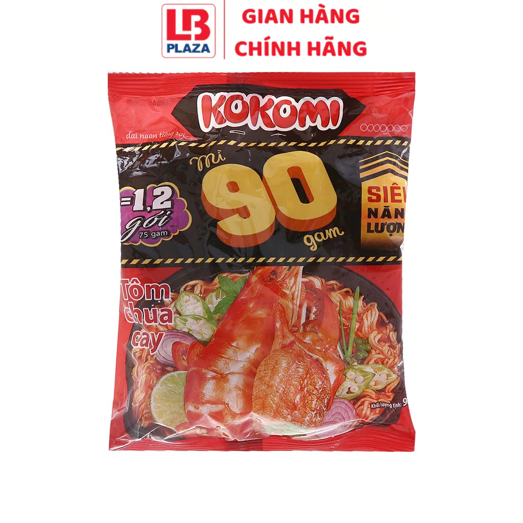 - Mì Kokomi Đại 90 tôm chua cay 90g