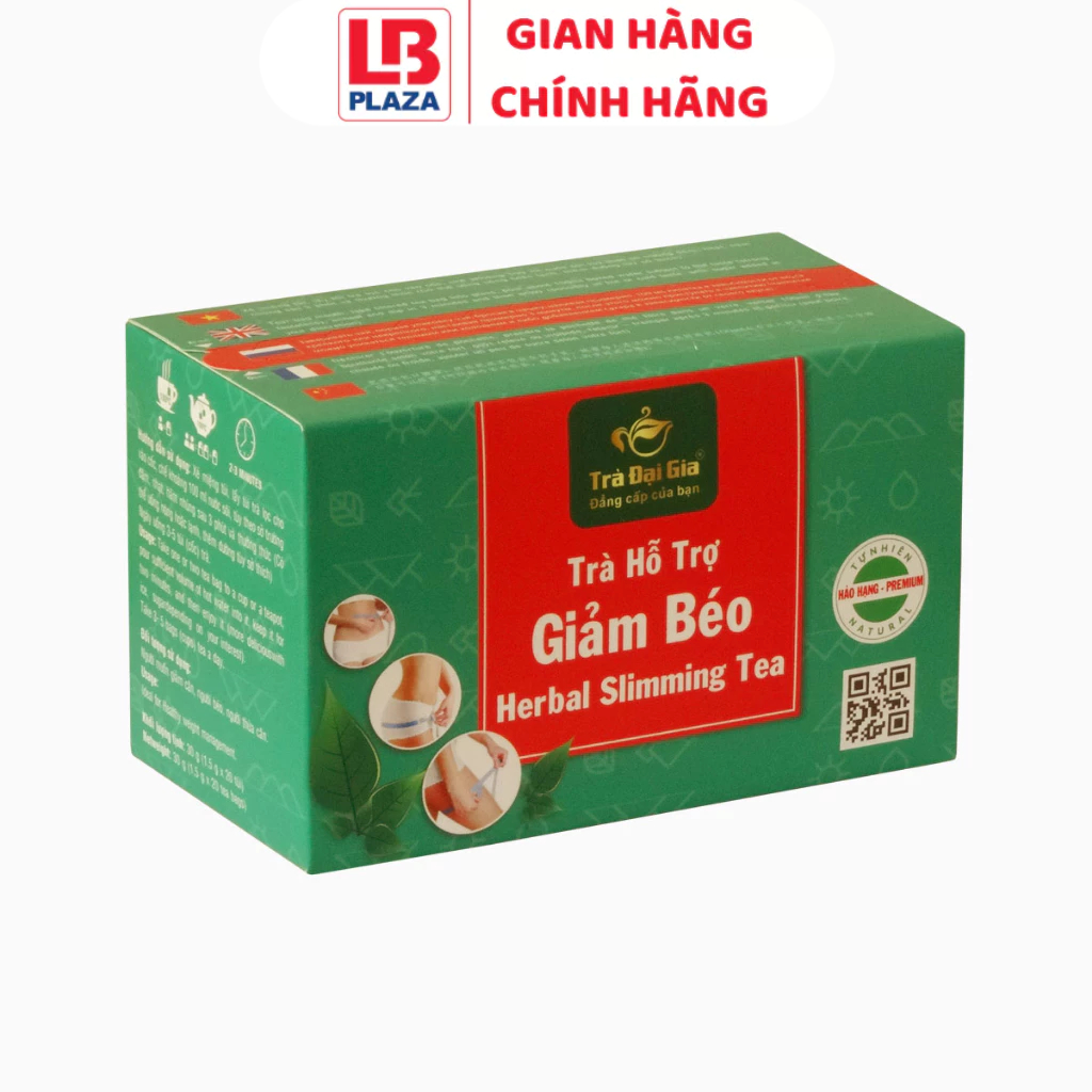 Trà hỗ trợ giảm béo Đại Gia hộp 30g