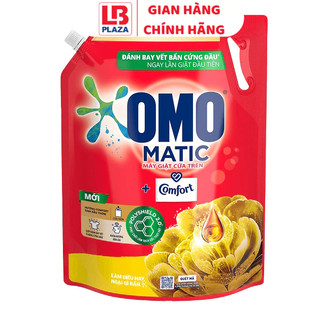 Nước giặt Omo cửa trên t/d vàng túi 3.6Kg