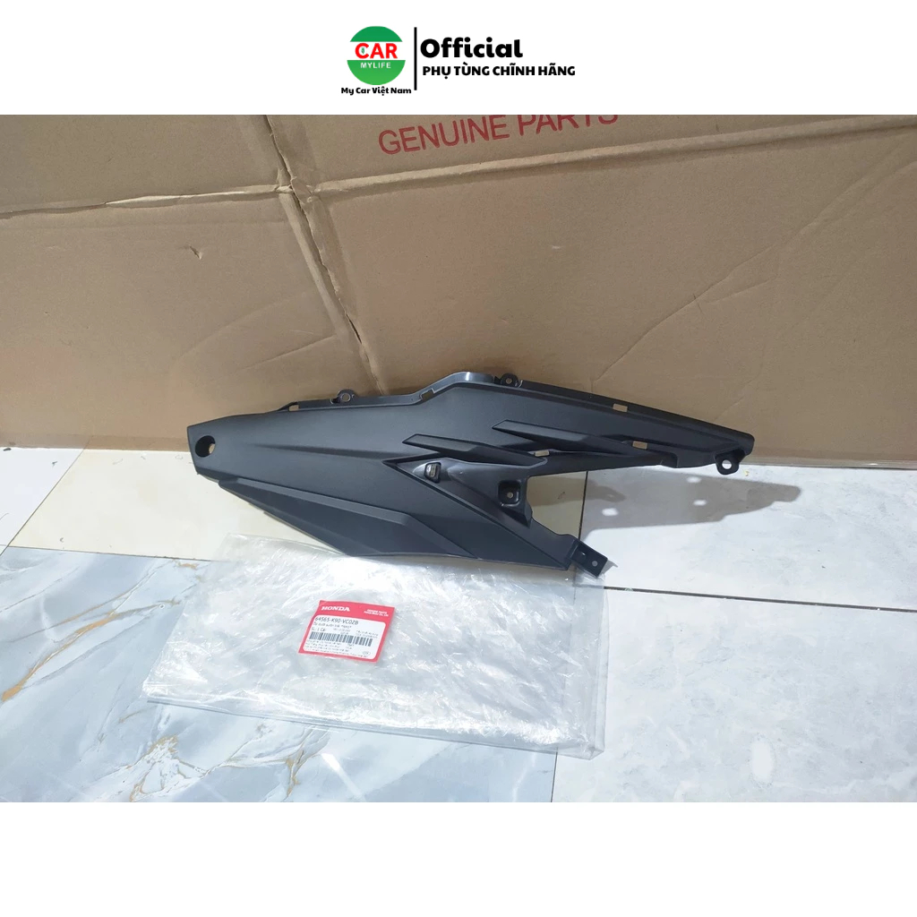 Ốp dưới sườn bên trái HONDA WAVE RSX110 năm 2019 màu Đen. *NH1* 64565K90VC0ZB
