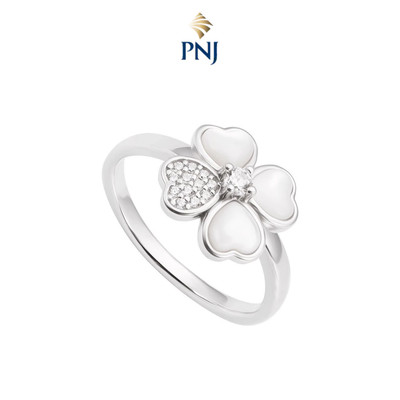 Nhẫn Bạc đính Mother of Pearl PNJSilver PMXMW060003