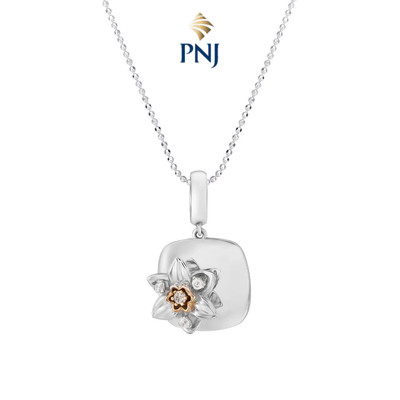 Mặt dây chuyền Bạc Đính Đá CZ PNJSilver XMXMC000020