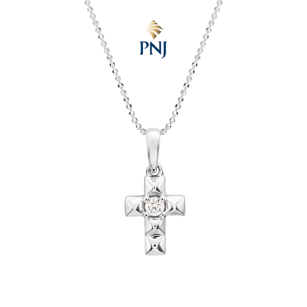 Mặt dây chuyền Bạc đính đá CZ PNJSilver XM00W060002