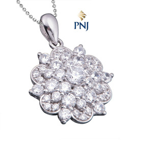 Mặt dây chuyền Bạc đính đá CZ PNJSilver XMXMK000245