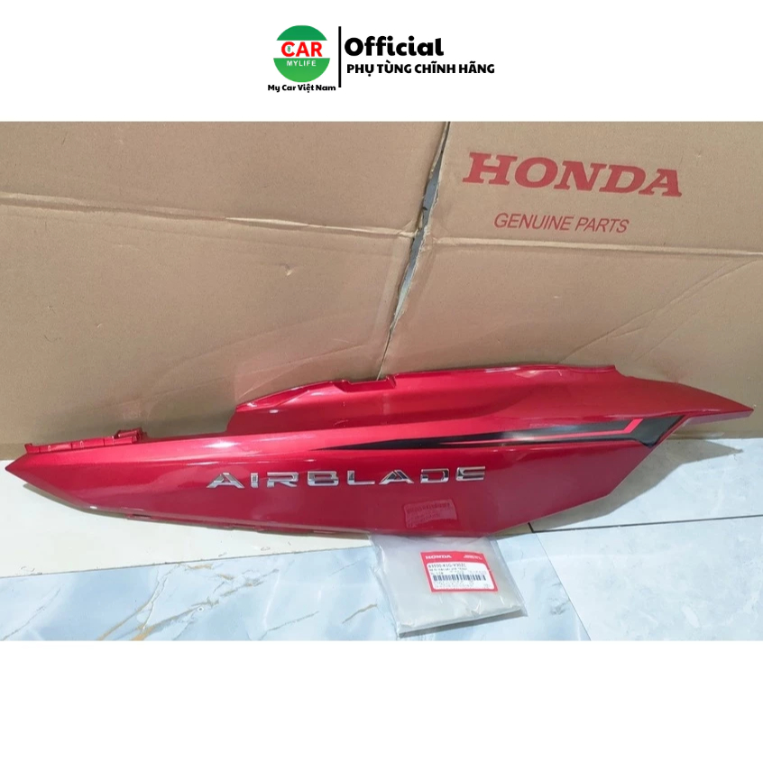 Bộ ốp thân bên phải - ốp sườn HONDA AIR BLADE 125 năm 2021 màu Đỏ. *R340*
