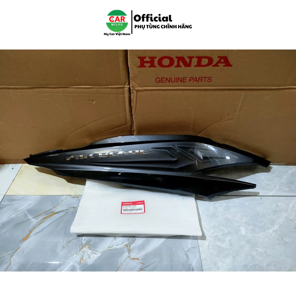 Bộ ốp sườn bên phải HONDA AIR BLADE 125 năm 2015-2016 màu Xám đen. *NHB74M* 83550K66V20ZE