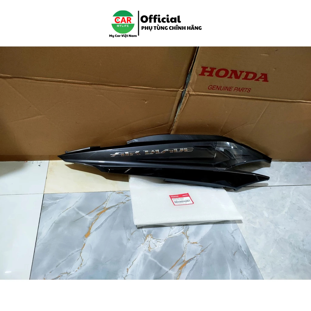 Bộ ốp sườn bên phải HONDA AIR BLADE 125 năm 2015-2016 màu Xám đen. *NHB74M* 83550K66V20ZE