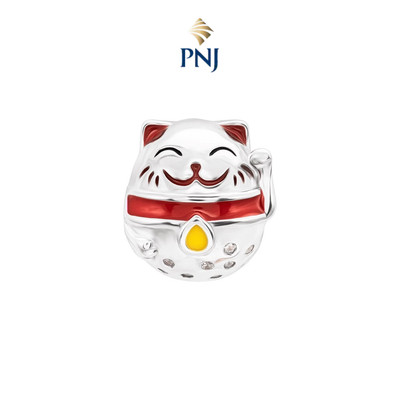 Hạt Charm Bạc đính đá CZ PNJSilver XMXMW060255
