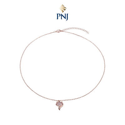 Dây cổ Bạc đính đá Quartz PNJSilver QTXMX060001