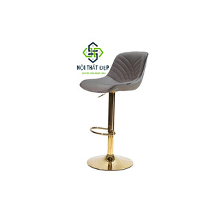  Ghế xoay quầy bar da nappa QB-2599 cao cấp điều chỉnh chiều cao 60-80cm 