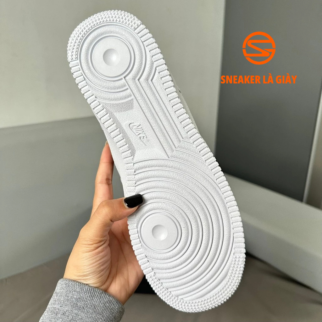 Giày Air Force 1 Low Multi-Etch Swoosh White Black FV1320-100 - Fullbox