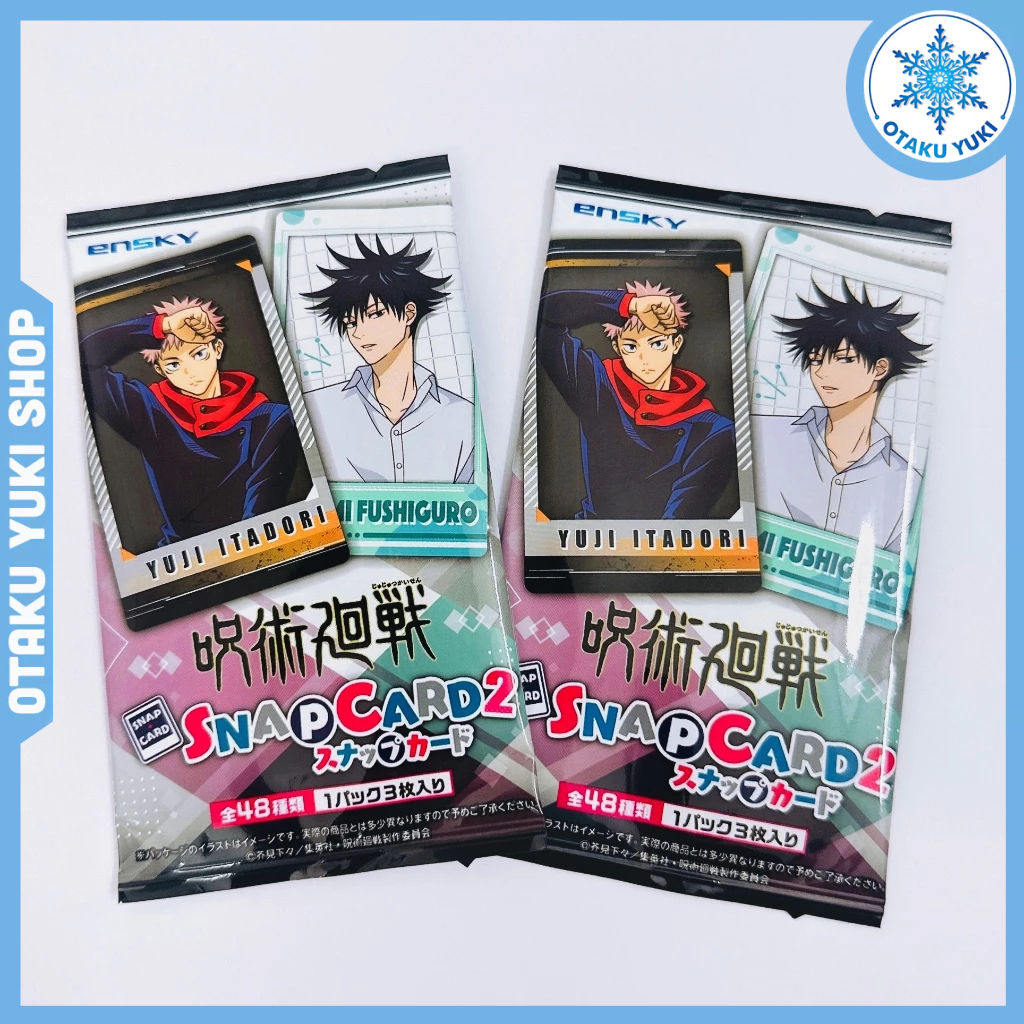 Gói Thẻ Nhân Phẩm Pack Card Snapmide 2 Jujutsu Kaisen