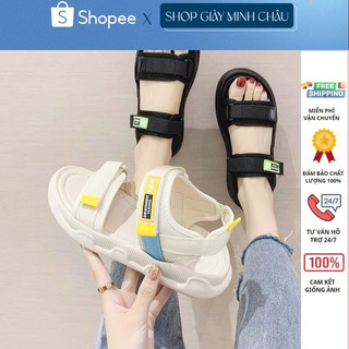 FREE SHIP Dép nữ thời trang hàn quốc quai hậu 2 quai dán cực xinh 108